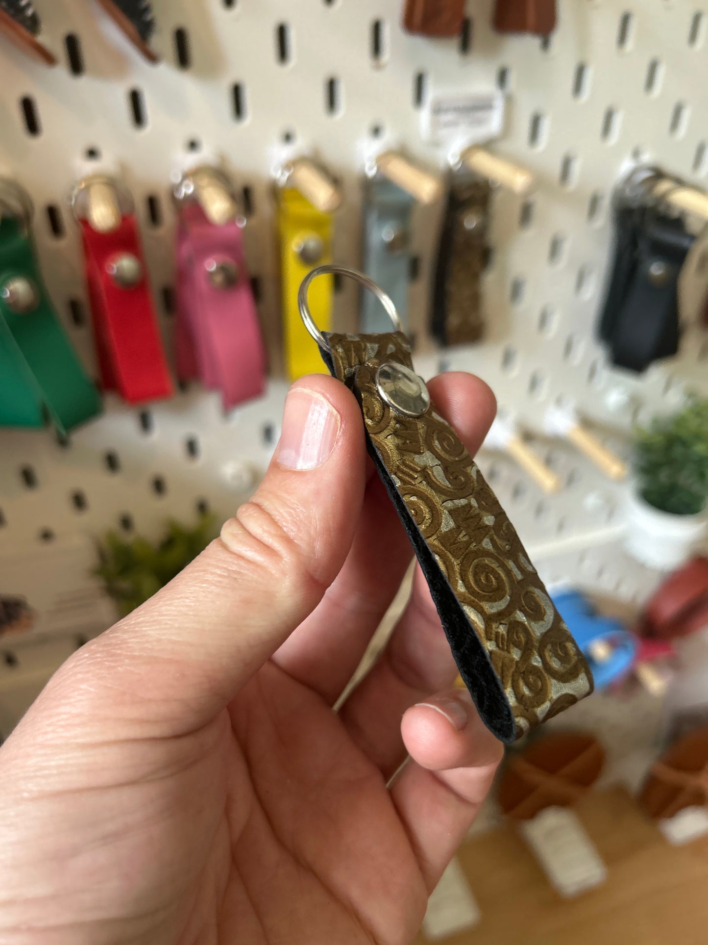 Sleutelhanger gekleurd
