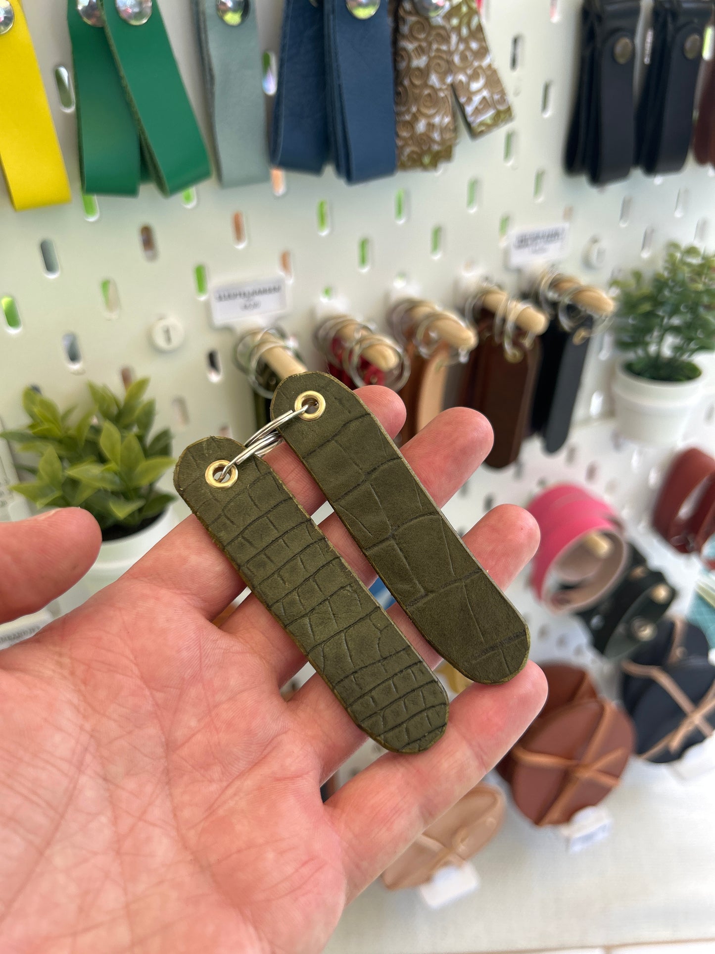 Sleutelhanger plat