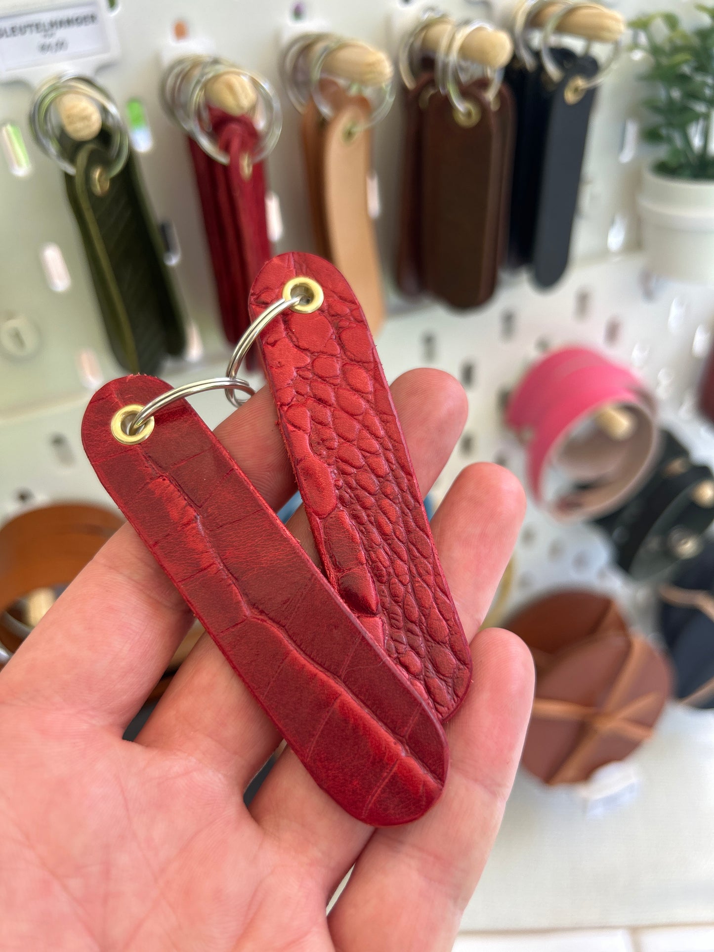 Sleutelhanger plat